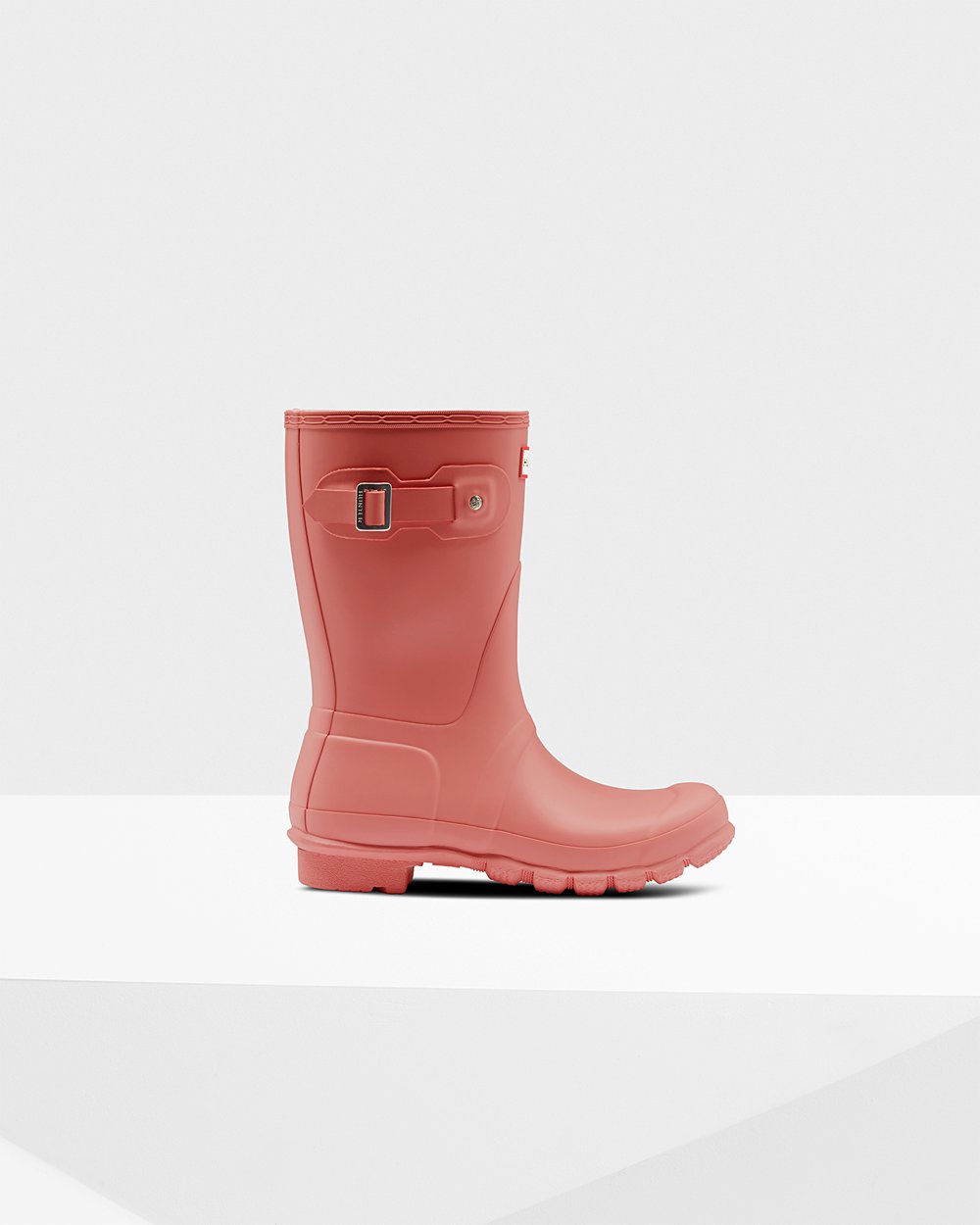 Womens Hunter Short Rain Boots Pink - Original - 4921850-XQ